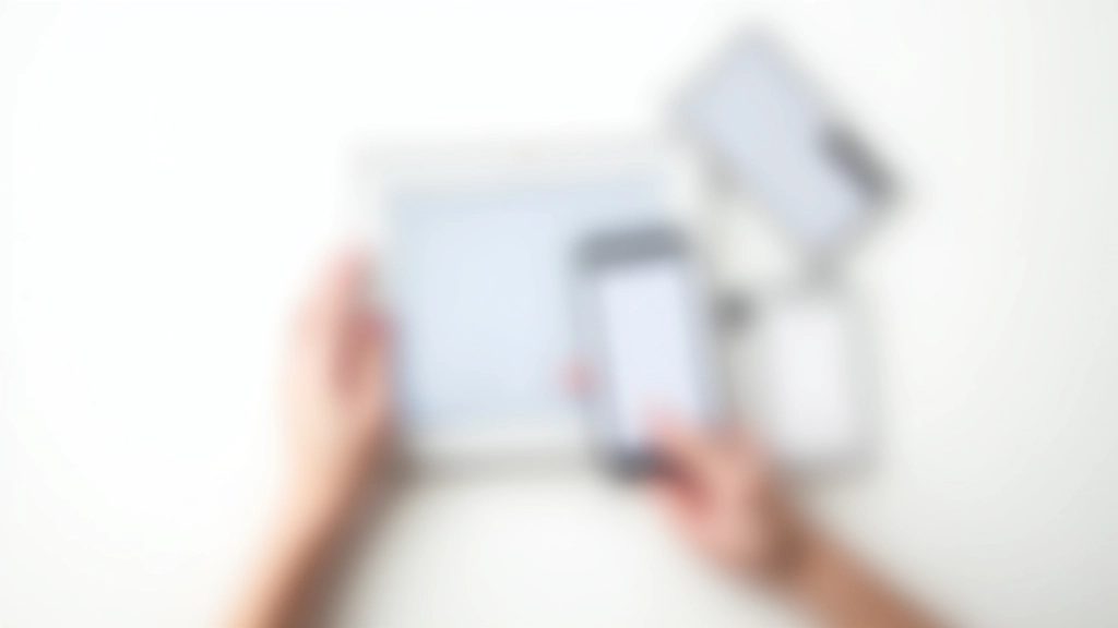 Smartphone a tablet zobrazující responzivní webový design portfolia